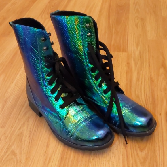 mermaid combat boots